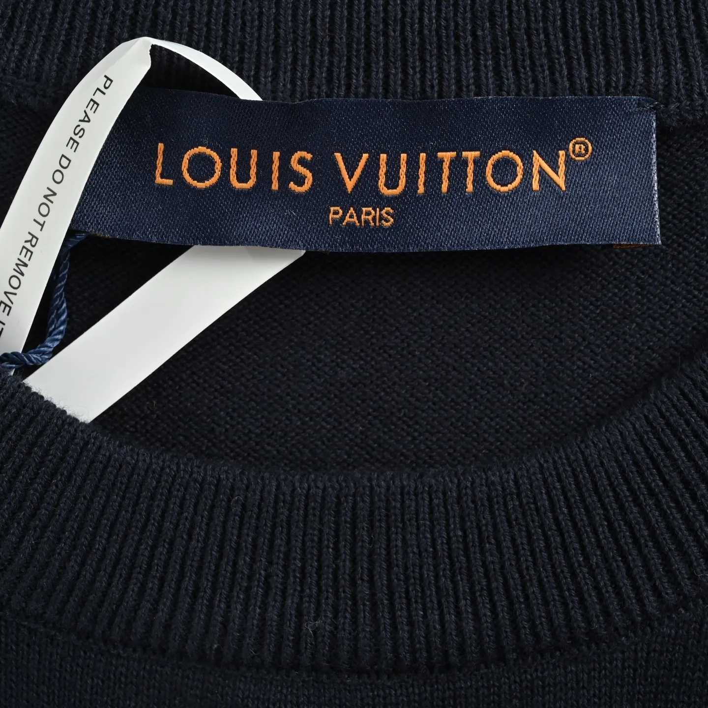 Louis Vuitton/Louis Vuitton 22ss Nigo love jacquard knitted short sleeves
